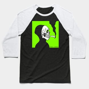 Smokey skull Baseball T-Shirt